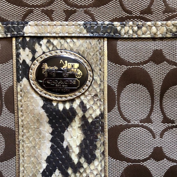 Coach Snakeskin Crossbody - Picture 3 of 7